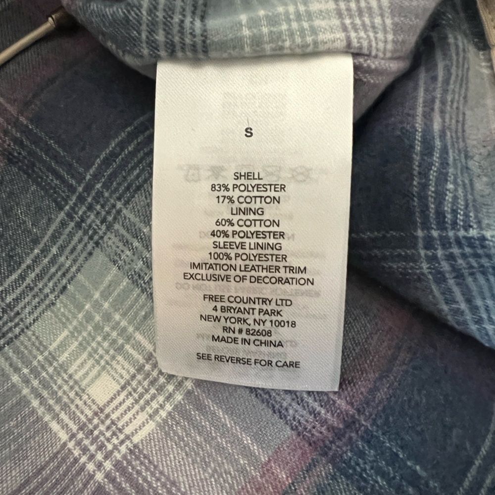 Free Country Women's Lightweight Cascade Canvas Jacket-Size Small - Picture 13 of 13